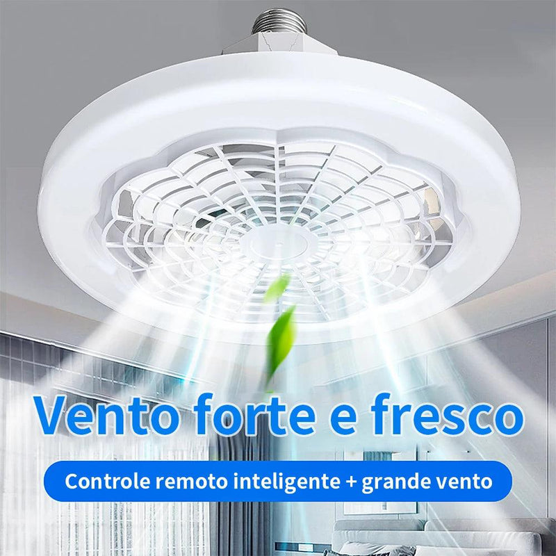 Ventilador de Teto com Lâmpada LED e Controle Remoto - AirLight