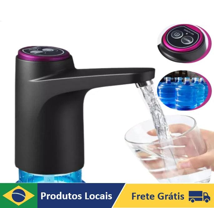 Dispenser de Água Elétrico Recarregável USB - HydraFlow Pro