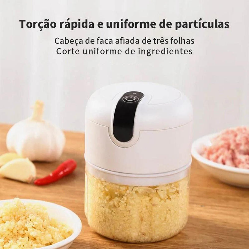 Mini Triturador Recarregável 3 em 1 - SmartChop USB