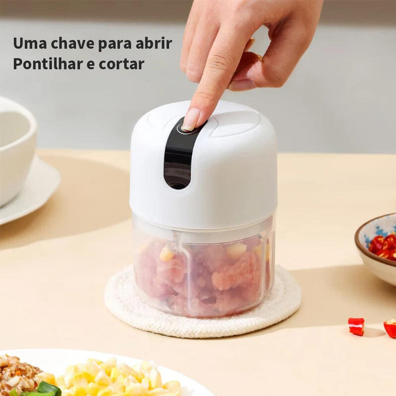 Mini Triturador Recarregável 3 em 1 - SmartChop USB