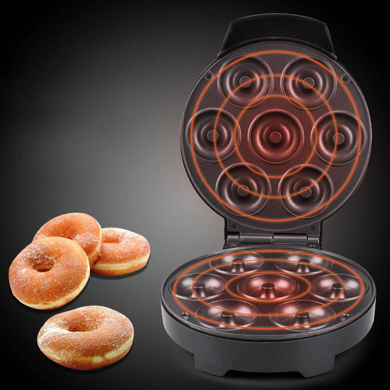 Máquina Elétrica Mini de Donuts para 7 Mini Donuts - MiniDonut Express