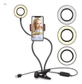 Suporte Para Celular Flexível com LED Regulável - GlowFlex Pro