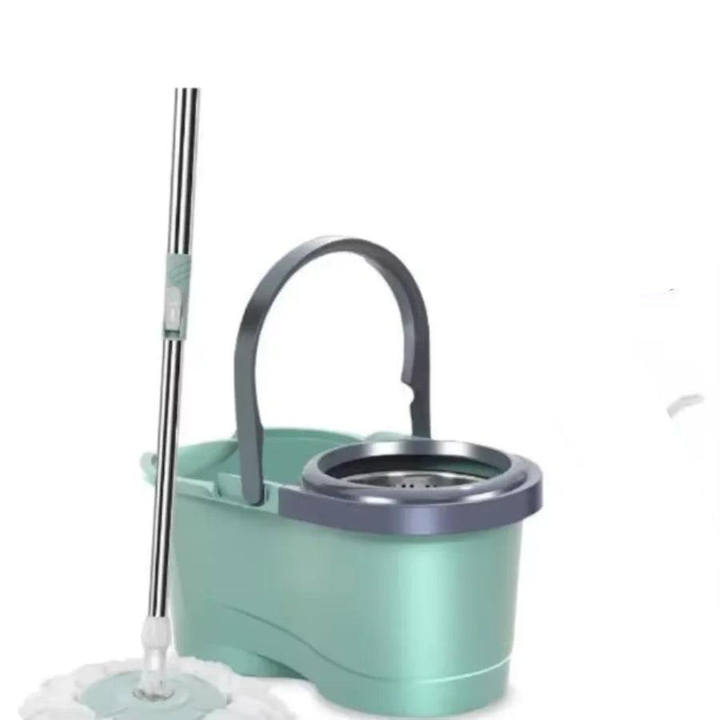 Mop Giratório 360° com Balde Inox 12L