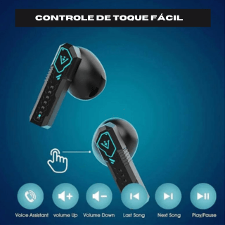 Fones de Ouvido Bluetooth Sem Fio - X37 Gaming Pulse