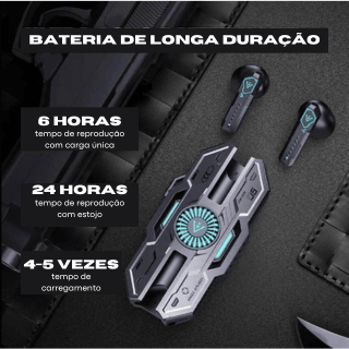 Fones de Ouvido Bluetooth Sem Fio - X37 Gaming Pulse