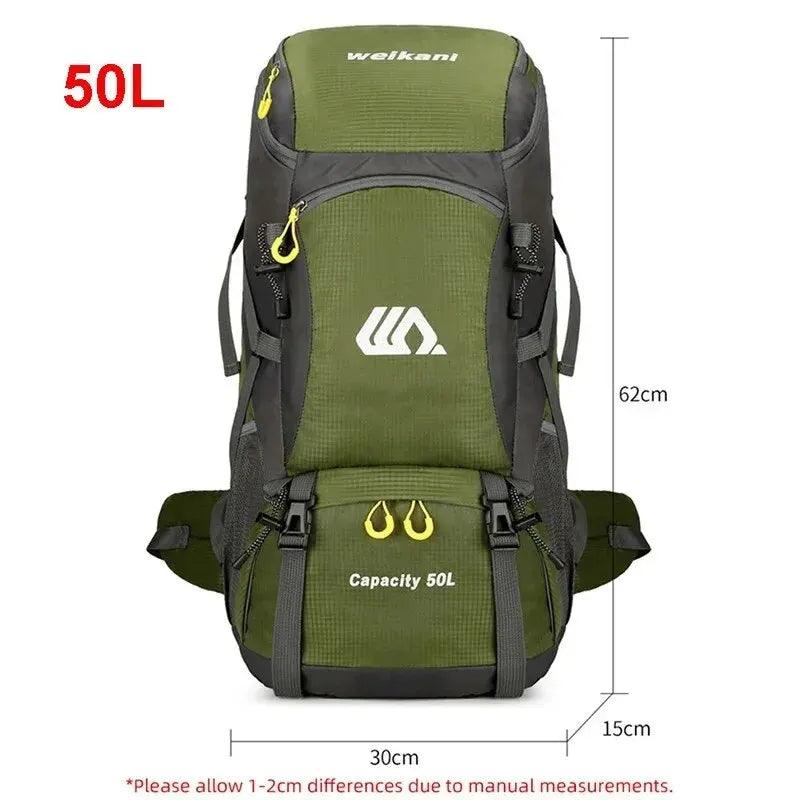 Mochila de Viagem e Camping para Trilhas e Montanhismo - TrailMaster 50L