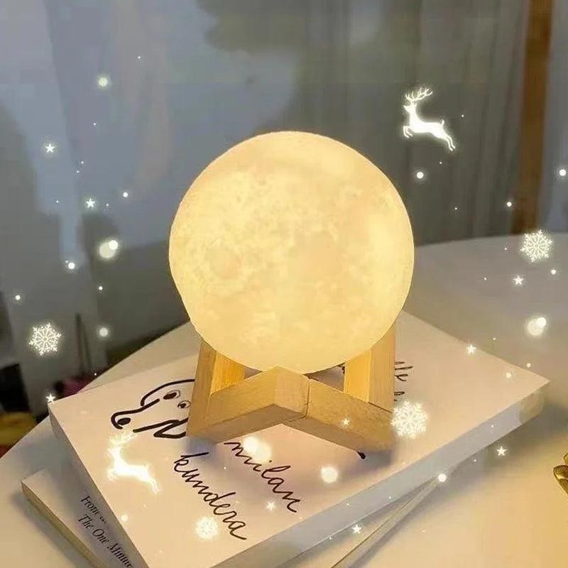 Luminária Lua – Decoração e Luz Suave para Ambientes