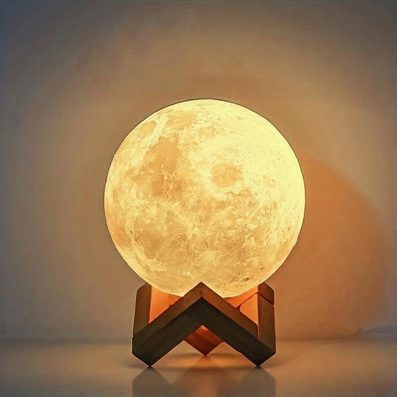 Luminária Lua – Decoração e Luz Suave para Ambientes