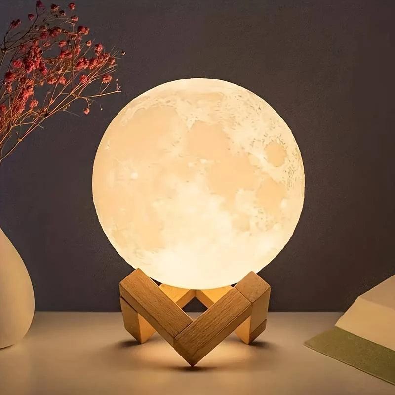 Luminária Lua – Decoração e Luz Suave para Ambientes