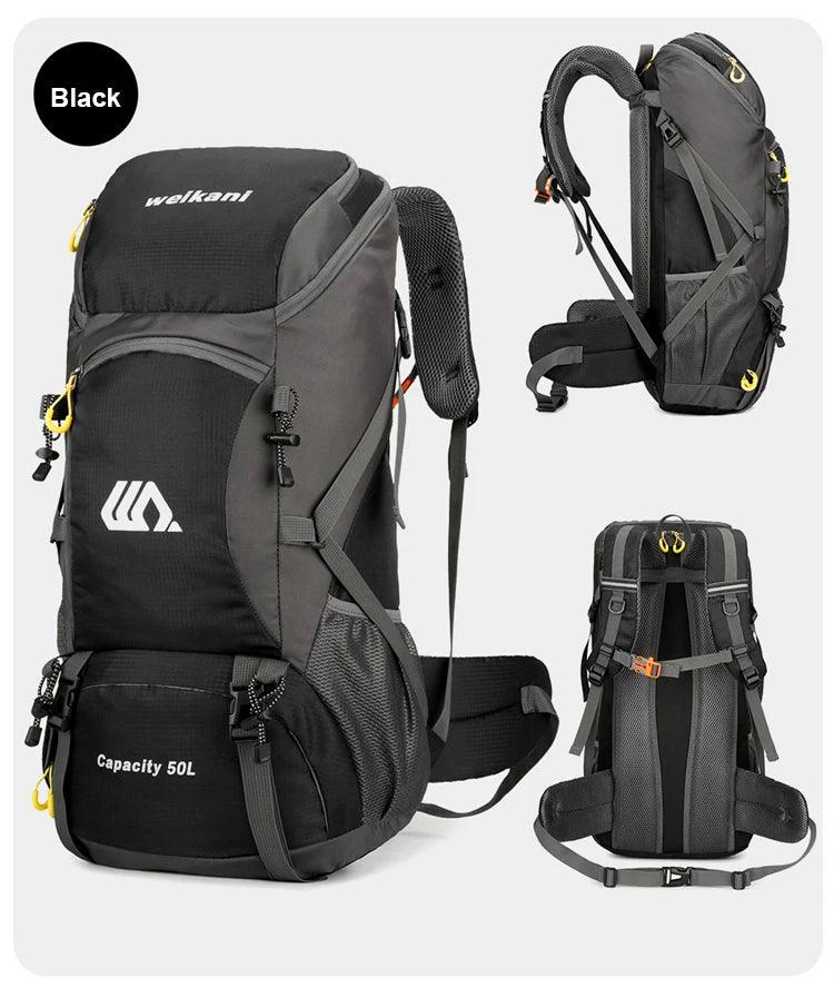 Mochila de Viagem e Camping para Trilhas e Montanhismo - TrailMaster 50L