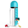 Garrafa Organizadora de Comprimidos com de 600ml - HydraPill Smart