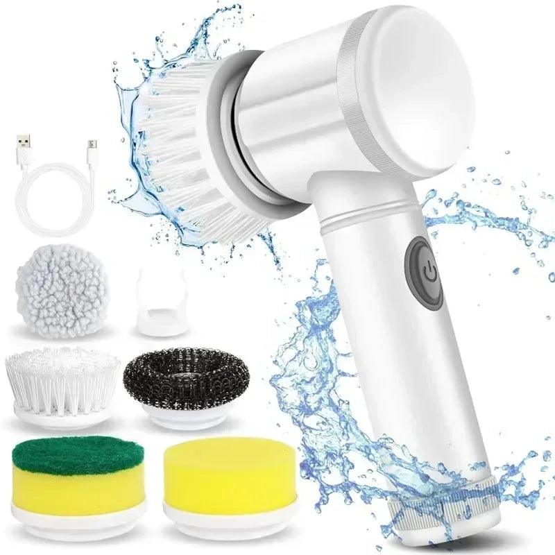 Escova Elétrica de Limpeza para Banheiro - PowerScrub