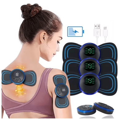 Massageador Portátil para Alívio de Dor Cervical - PulseRelax